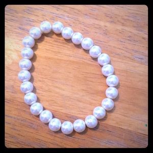 pearl bracelet.